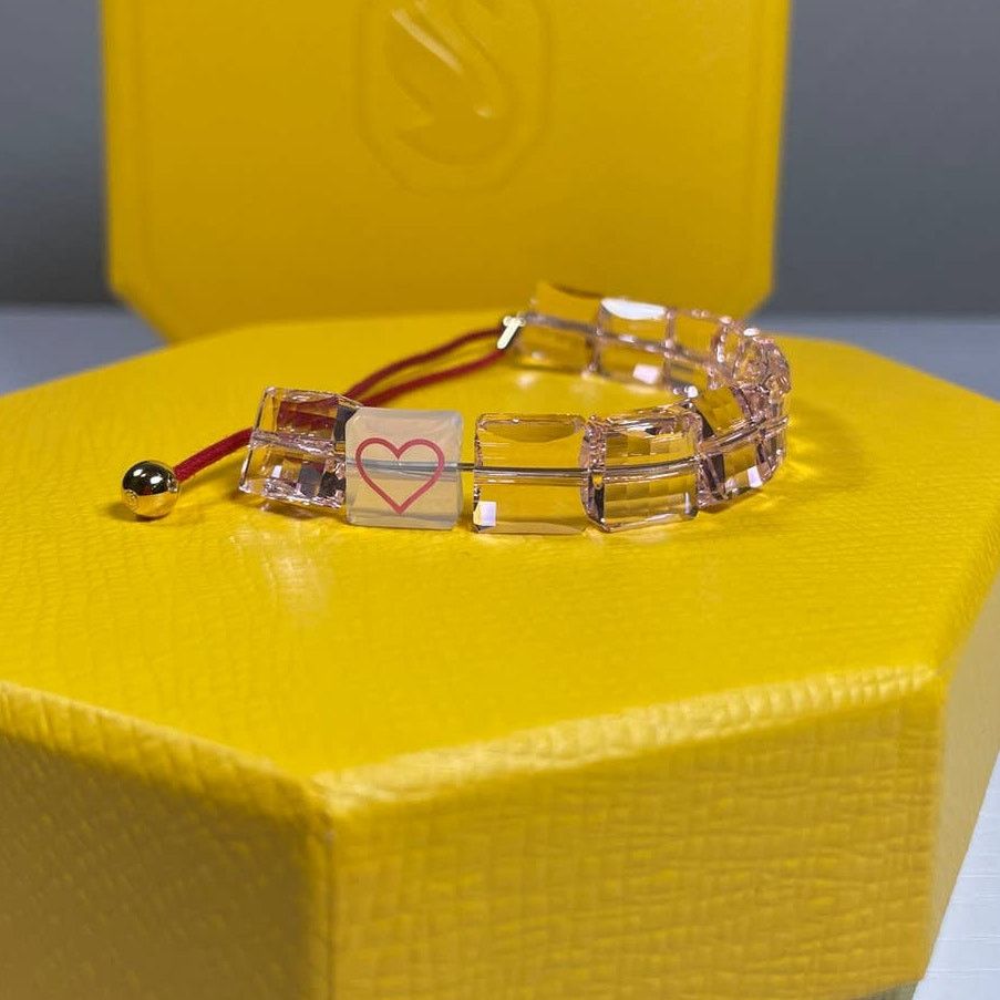 Swarovski Swarovski Letra Heart Symbolic Crystal Bracelet Size ONE SIZE - 2 Thumbnail