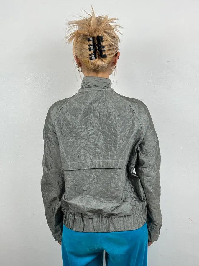 Dries Van Noten Dries Van Noten Grey Quilted Relief Jacket Size S / US 4 / IT 40 - 3 Thumbnail