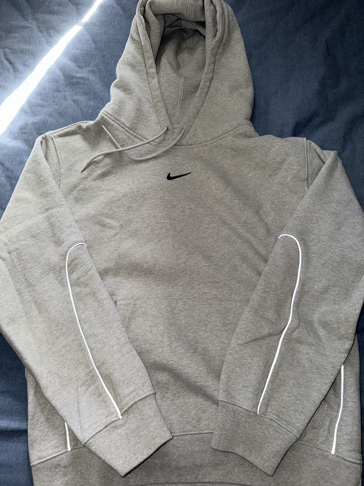 image of Drake x Nike Nocta X Nike Hoodie in Grey, Men's (Size Large)