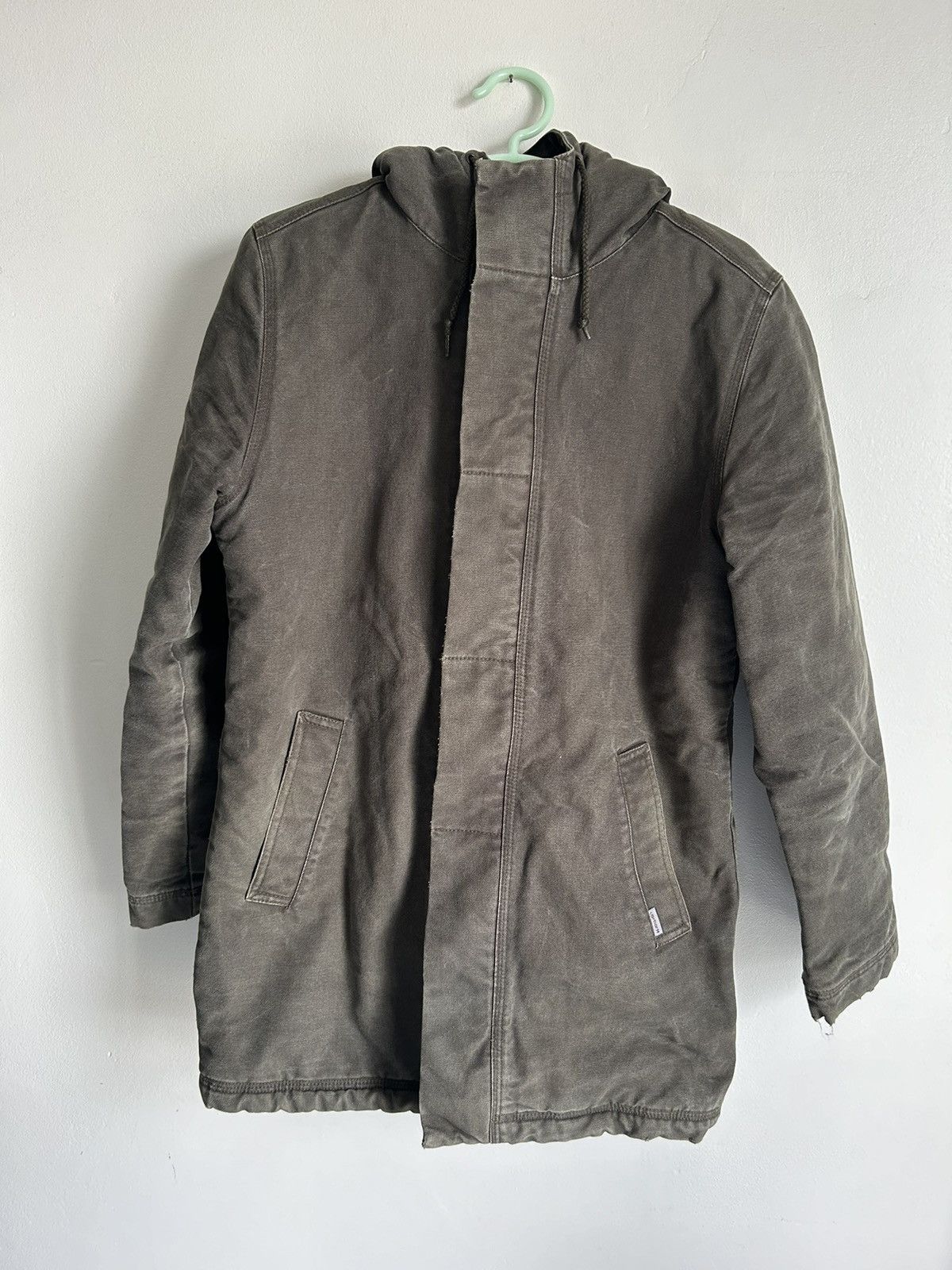 image of Carhartt Wip Parka in Grey, Men's (Size Small)