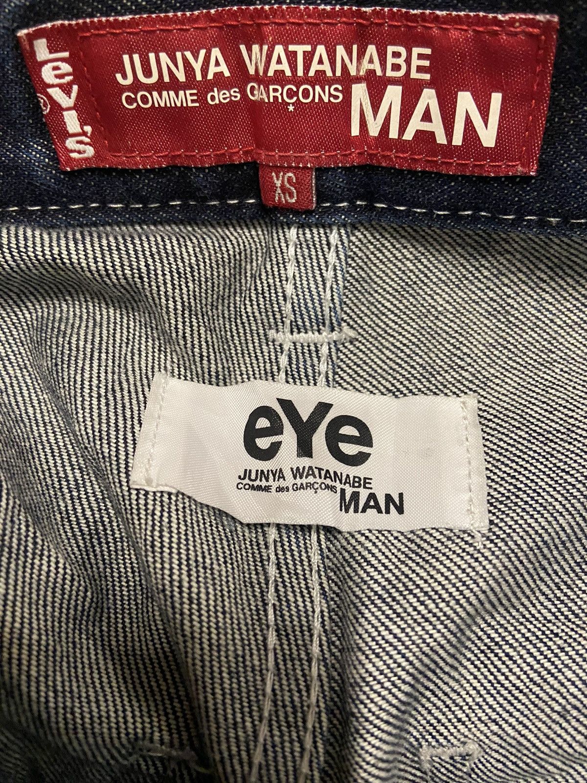Comme des Garcons Levis x Junya Watanabe Comme des Garcons double pocket pants Size US 33 - 4 Thumbnail