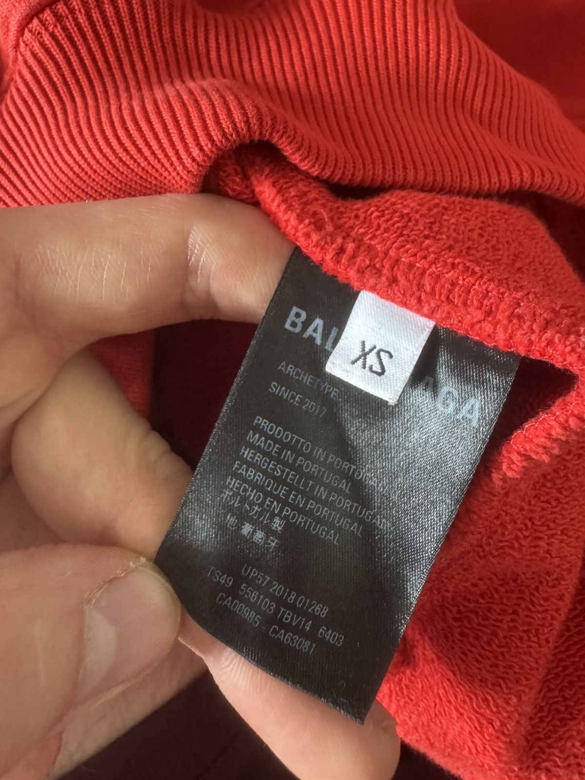 Balenciaga balenciaga political campaign hoodie oversize fit red rare Size US XS / EU 42 / 0 - 7 Thumbnail