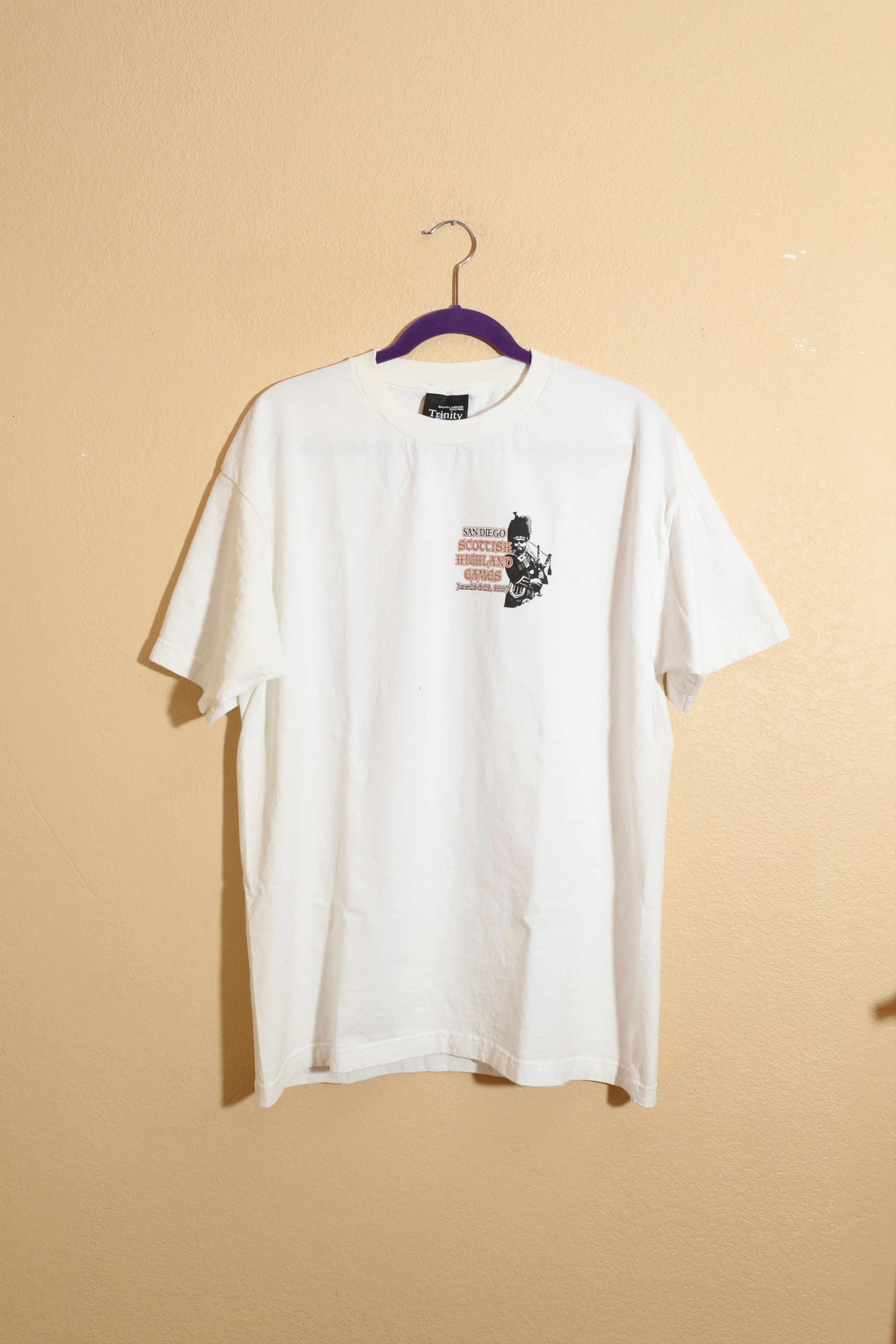 Trinity The Label × Vintage Vintage San Diego Scottish Highland Games 1997 Tee (XL) Size US XL / EU 56 / 4 - 1 Thumbnail