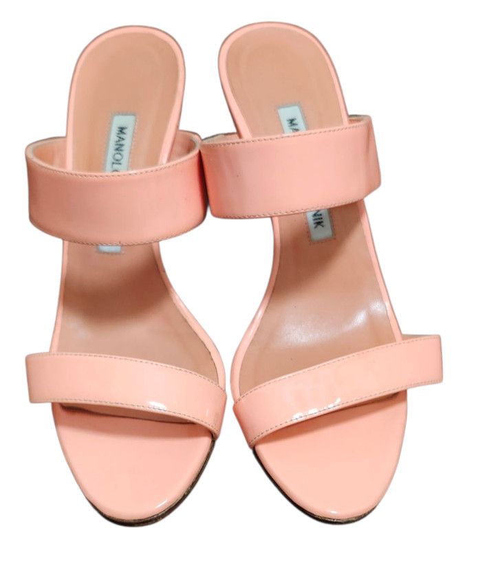Manolo Blahnik Manolo Blahnik Coral High Heel Shoes Sleek Design Size 36 Size US 5.5 / IT 35.5 - 5 Thumbnail