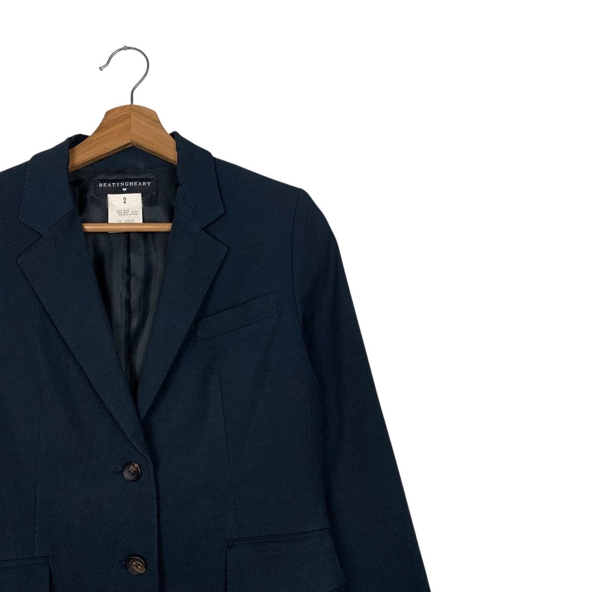 Japanese Brand BEATINGHEART Menswear Suit Jacket Blazers #1917-C83 Size S / US 4 / IT 40 - 5 Thumbnail