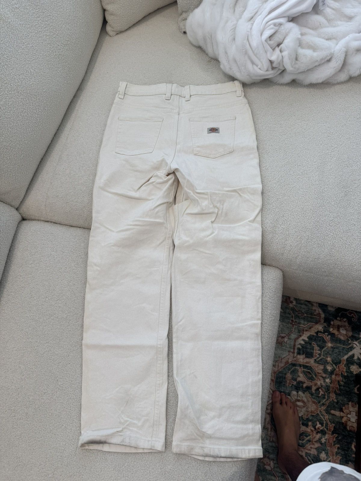 Dickies 30x32 White Dickies Jeans Size US 30 / EU 46 - 2 Thumbnail