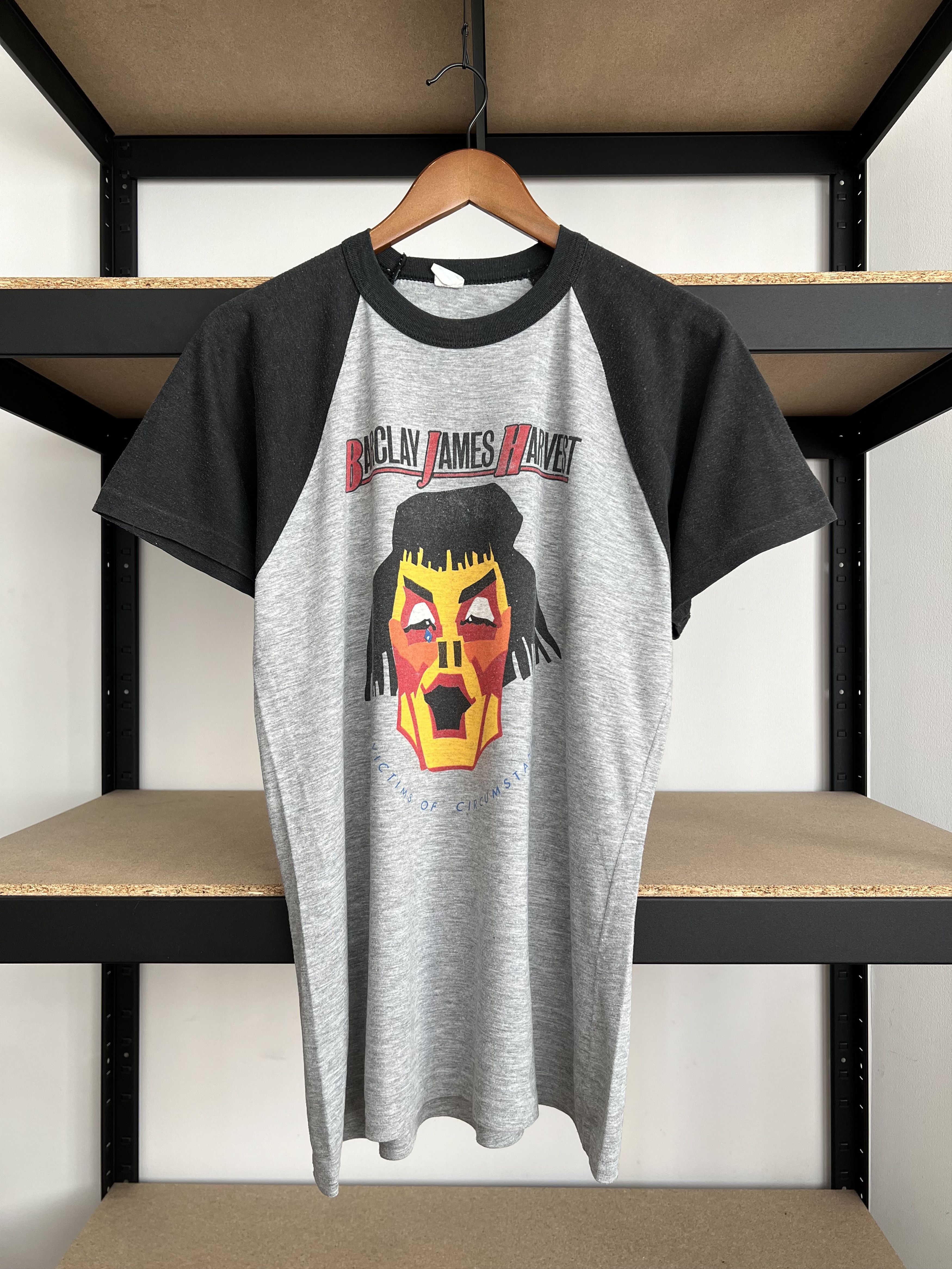 Vintage 1984 Barclay James Harvest BJH 80s Tour T-shirt