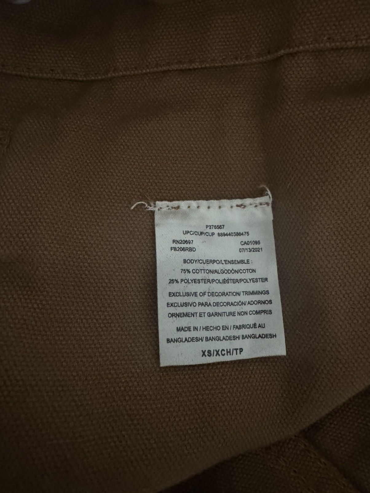 Dickies dickies unisex xs brown duck overalls coveralls vintage boot Size US 30 / EU 46 - 8 Thumbnail