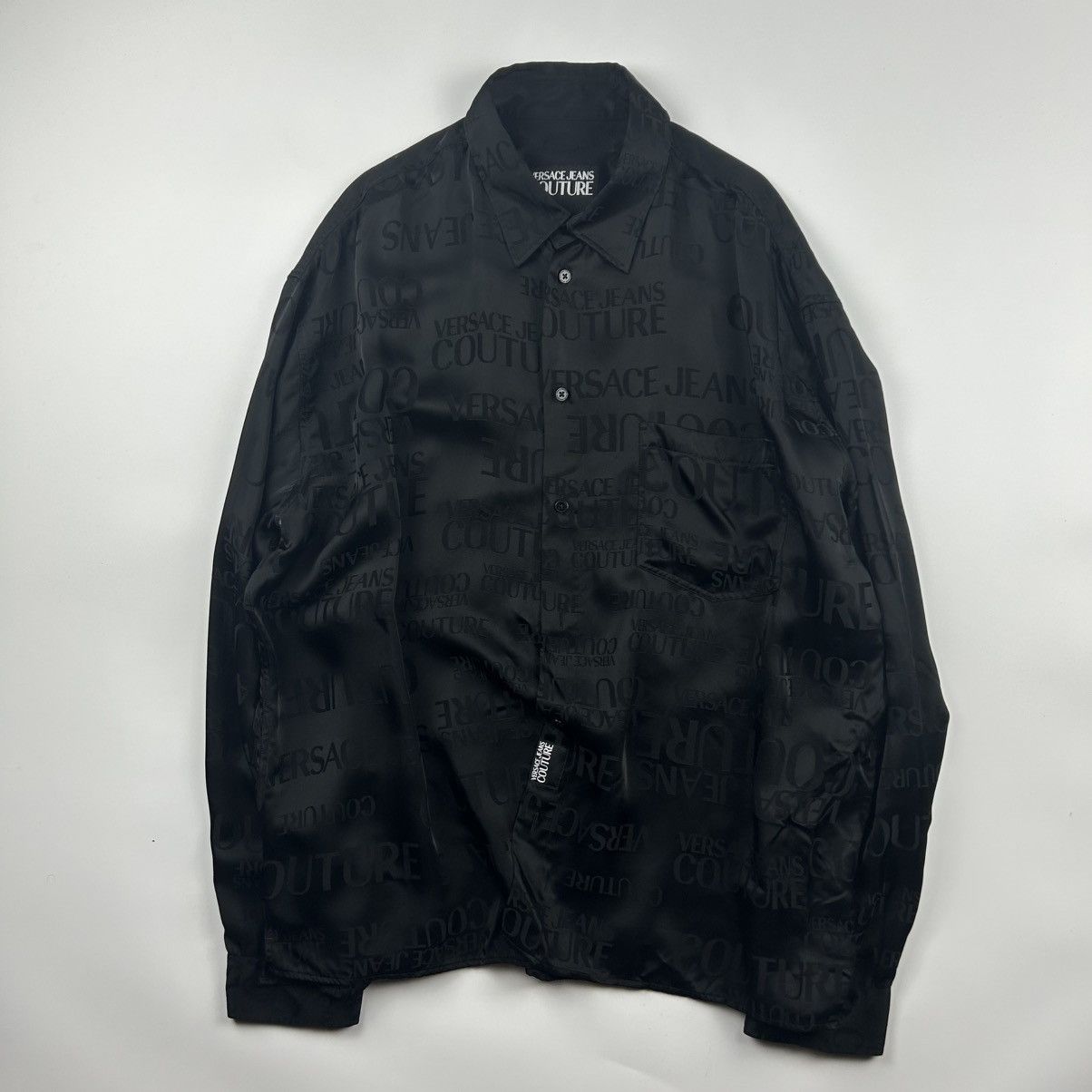 Versace Jeans Couture Versace Couture Silk AOP Shirt Size US XL / EU 56 / 4 - 1 Thumbnail