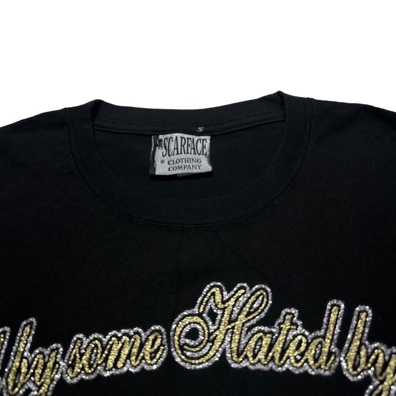 Hanes × Vintage Vintage Scarface Respect T-Shirt Size US XL / EU 56 / 4 - 5 Thumbnail