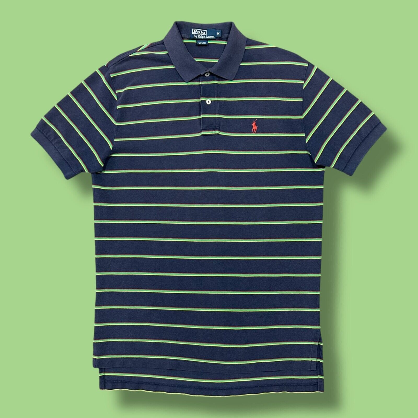 Vintage 90s Polo Ralph Lauren Golf Shirt Large Embroidered