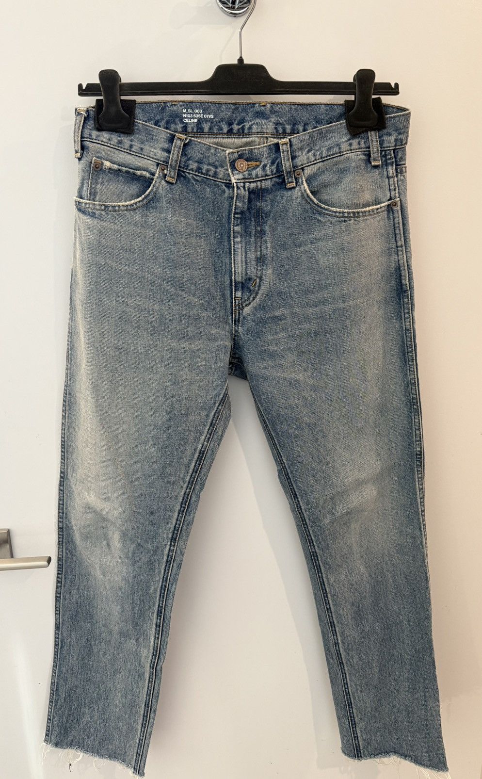 Celine × Hedi Slimane Celine SL-003 Denim - 31 Size US 31 - 1 Thumbnail