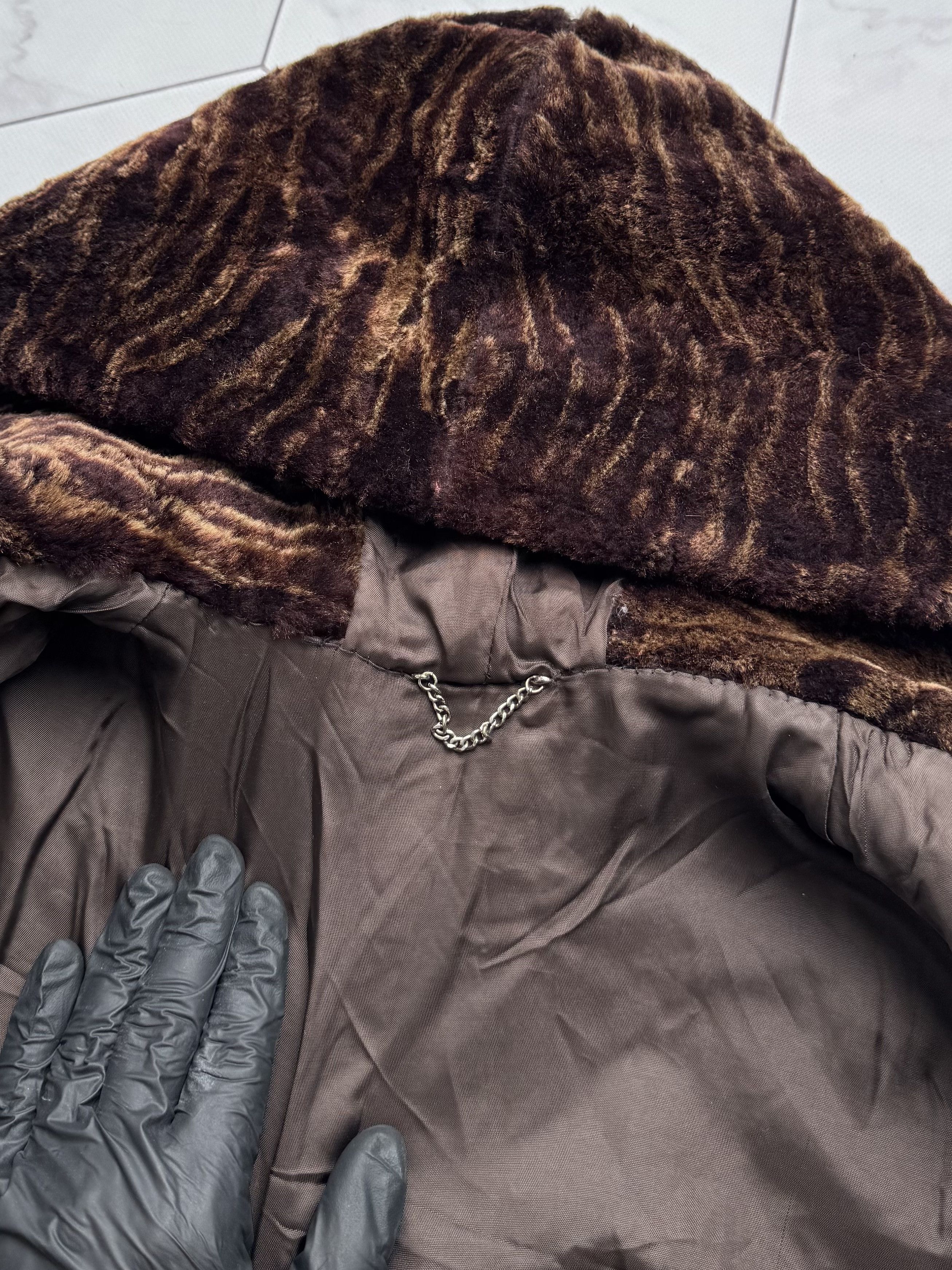 Vintage Vintage Real Sheepskin Hooded Coat(B409)E2D15 Size M / US 6-8 / IT 42-44 - 12 Thumbnail