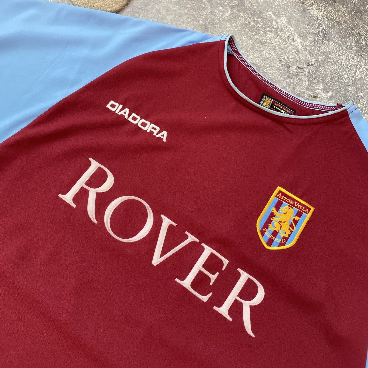 Other Vintage Diadora FC Aston Villa Rover Soccer team jersey 00’s Size US M / EU 48-50 / 2 - 3 Thumbnail