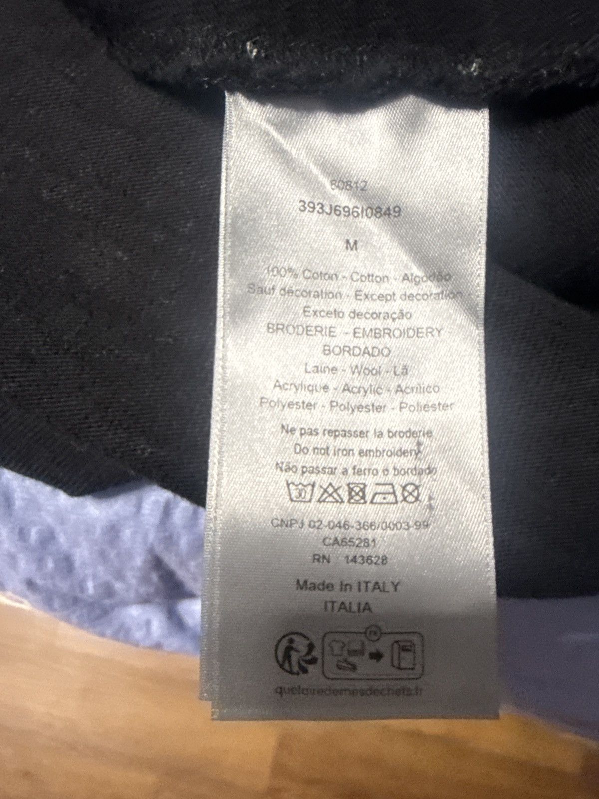 DENIM TEARS × Dior Dior Tears tshirt Size US M / EU 48-50 / 2 - 5 Thumbnail