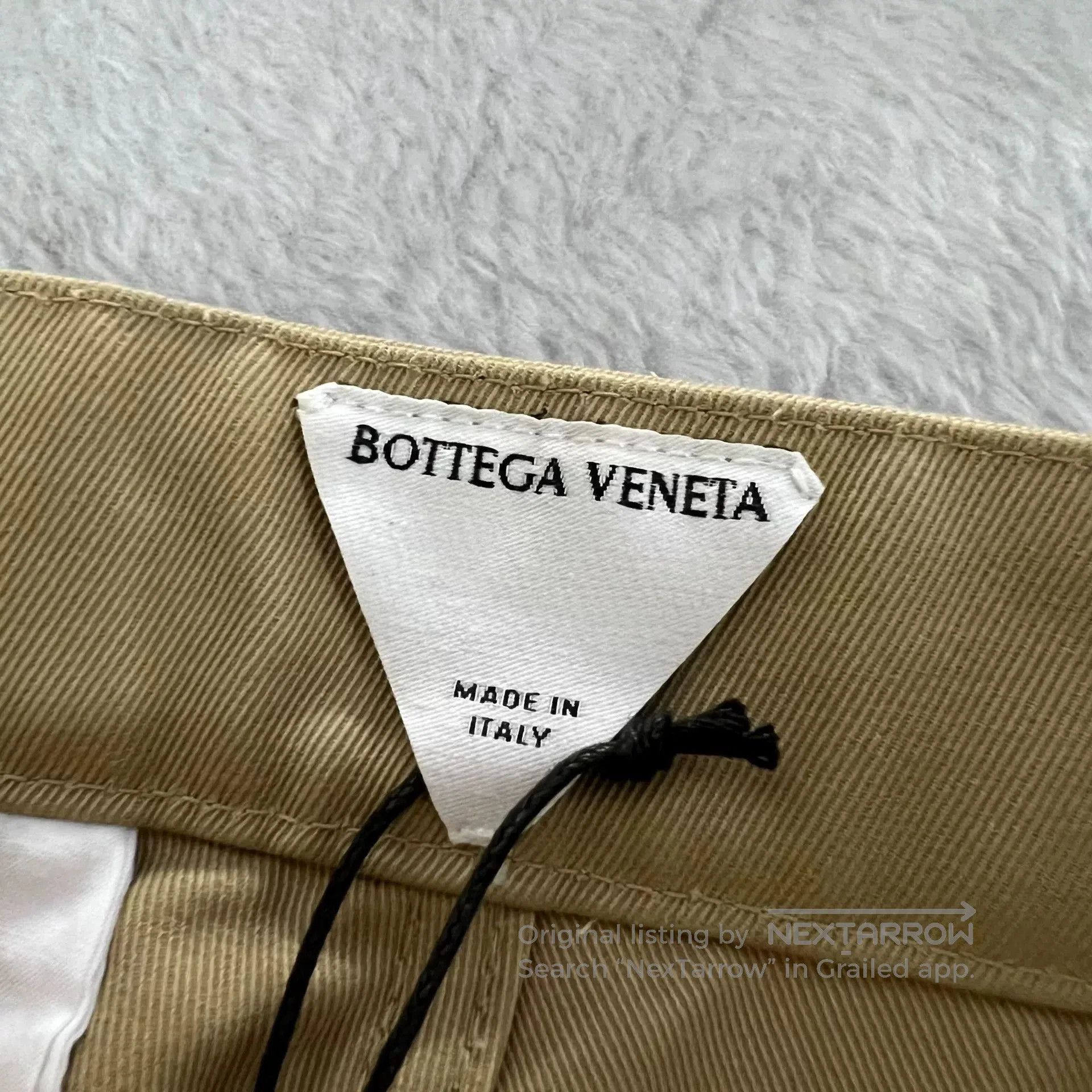 Bottega Veneta Bottega Veneta Khaki Straight. Size US 36 / EU 52 - 3 Thumbnail