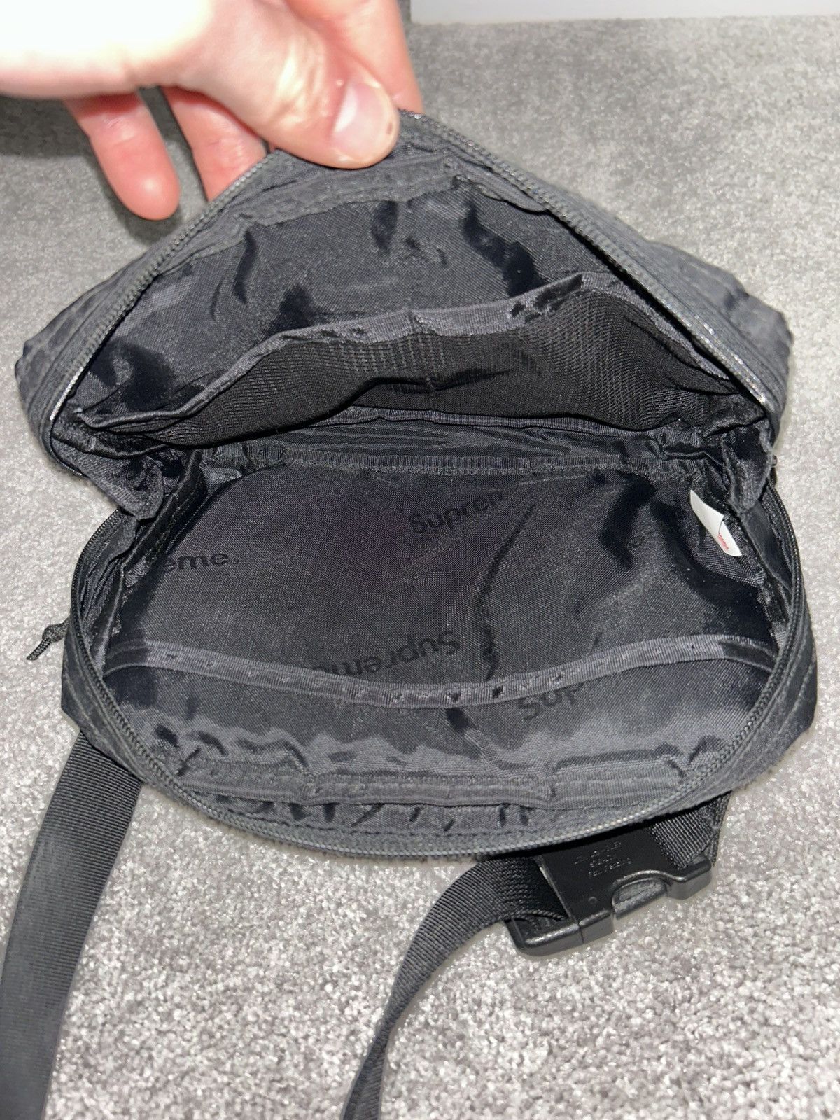 Supreme Supreme SS18 X-Pac Shoulder / Side Bag Black – Authentic Size ONE SIZE - 6 Thumbnail