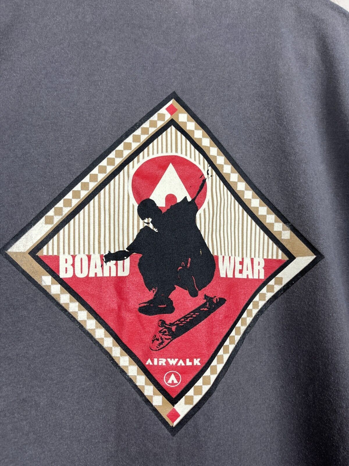 Airwalk Vintage AIRWALK Skateboard Logo Skate BoardWear T-shirt Size US L / EU 52-54 / 3 - 4 Thumbnail