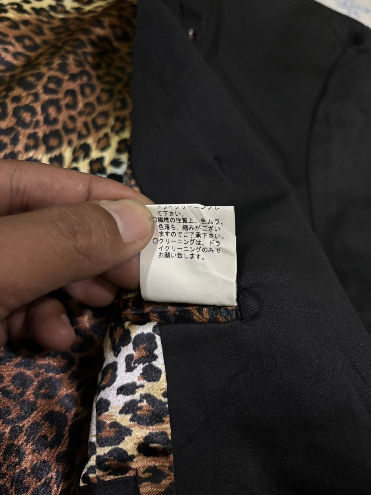 PPFM PPFM Coat Leopard Inner Inside Blazer Jacket Size US L / EU 52-54 / 3 - 18 Thumbnail