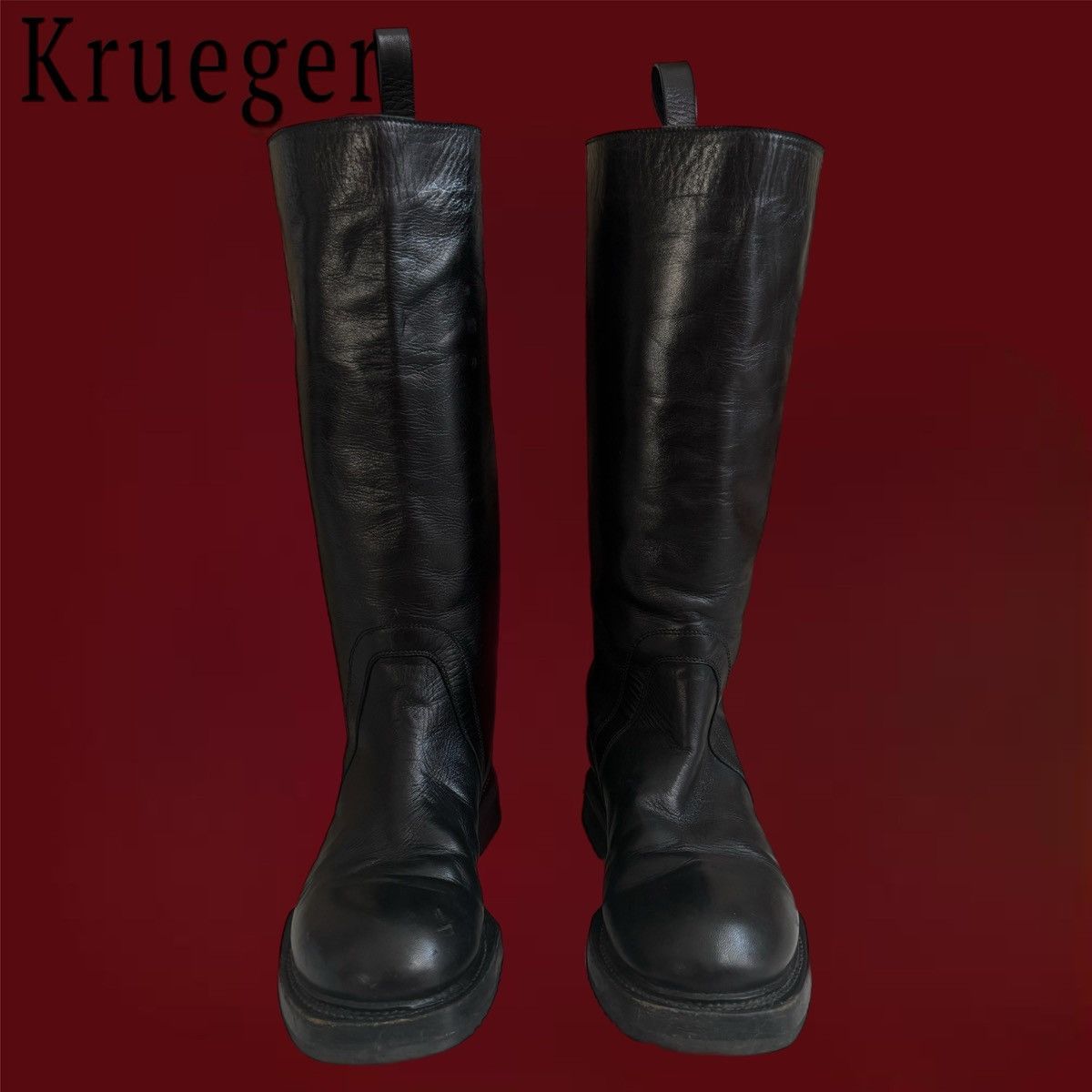 Rick Owens Rick Owens Runway Cyclops Leather Boots Size US 6 / IT 36 - 1 Thumbnail