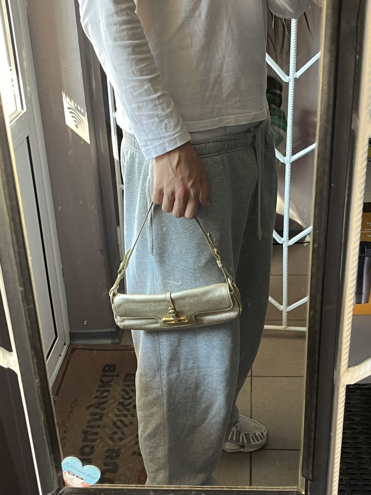 Jimmy Choo Vintage Jimmy Choo Glamour Gold Mini Bag Size ONE SIZE - 9 Thumbnail