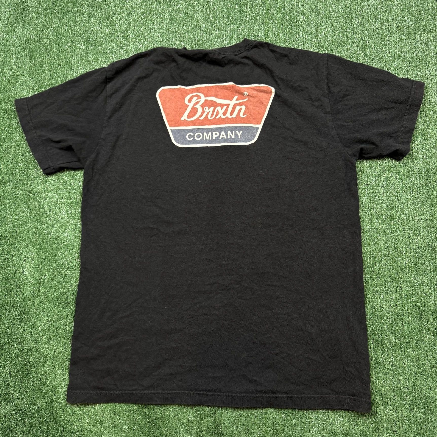 Brixton Brixton Graphic T Shirt Men's M Black Short Sleeve Streetwear Skateboading Size US M / EU 48-50 / 2 - 3 Thumbnail