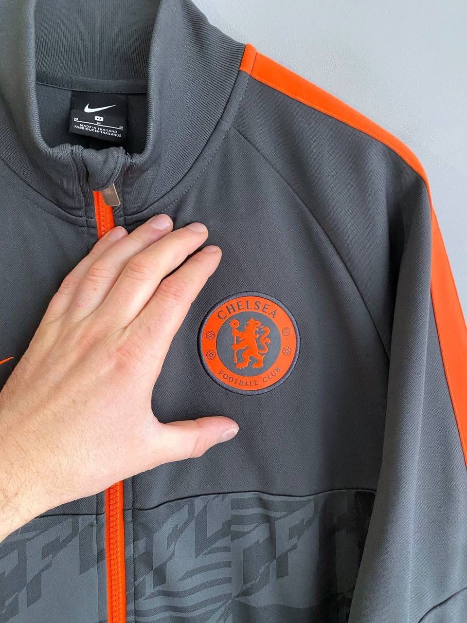 Nike Chelsea FC I96 2019/20 Football Soccer Track Jacket, Size M Size US M / EU 48-50 / 2 - 5 Thumbnail