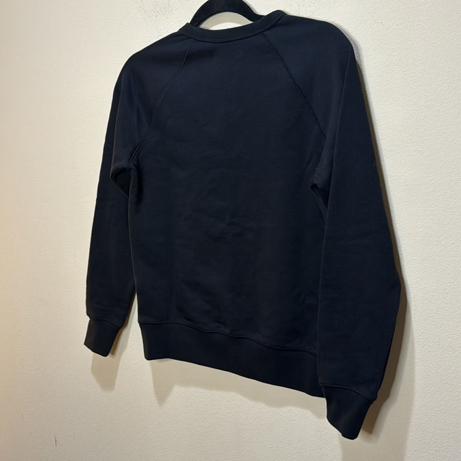 Everlane Everlane The Unisex French Terry Crew - Washed Black Sz XXXS Size XXS / US 00 / IT 34 - 6 Thumbnail