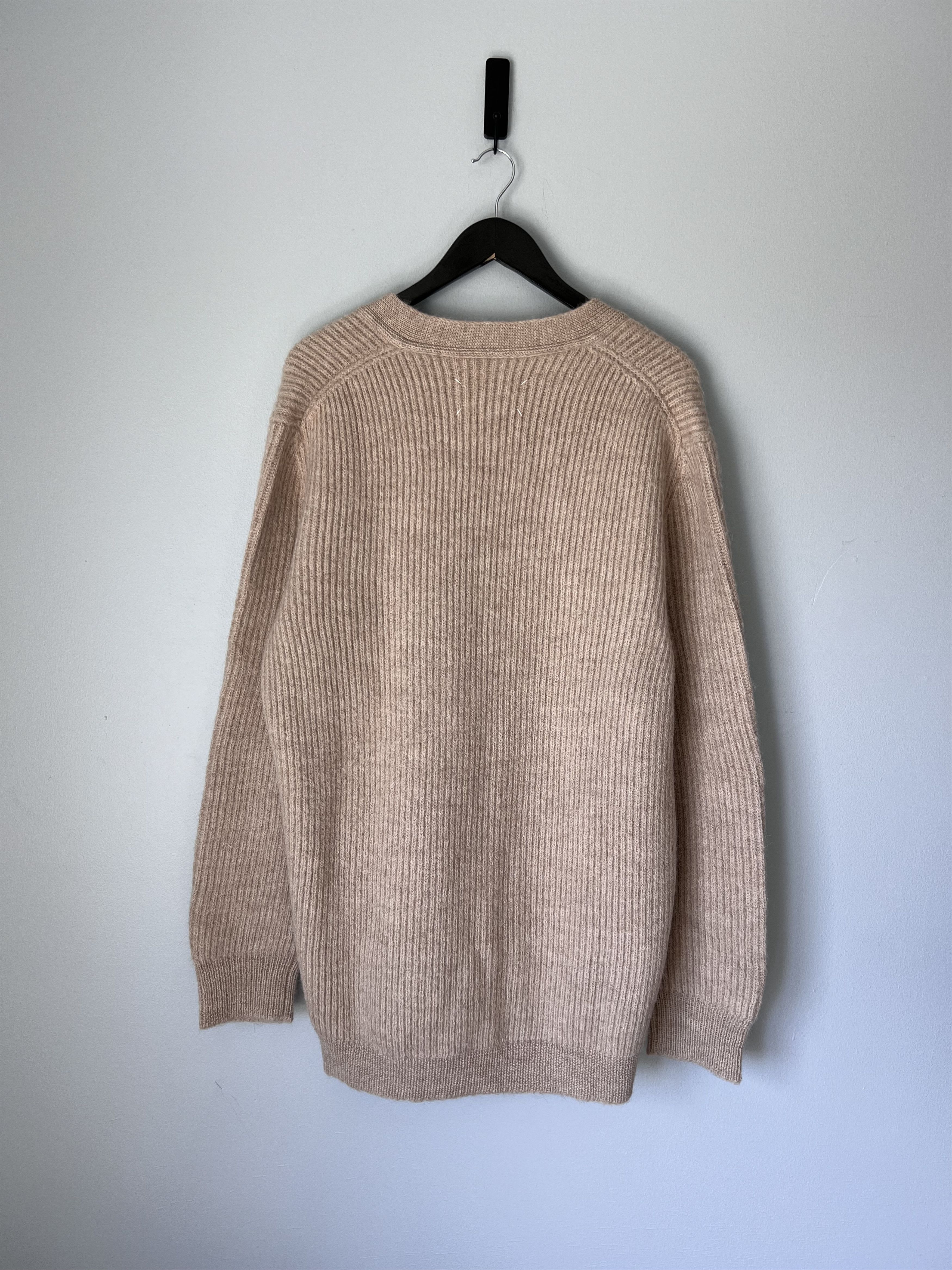 Maison Margiela Maison Margiela Wool Cardigan in Beige Size US M / EU 48-50 / 2 - 5 Thumbnail