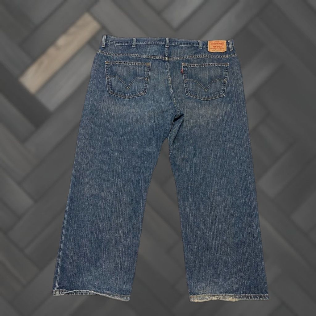Levi's Levis 559 Jeans Mens Size 48×29 Blue Wide Leg Relaxed Straight Size US 32 / EU 48 - 1 Thumbnail
