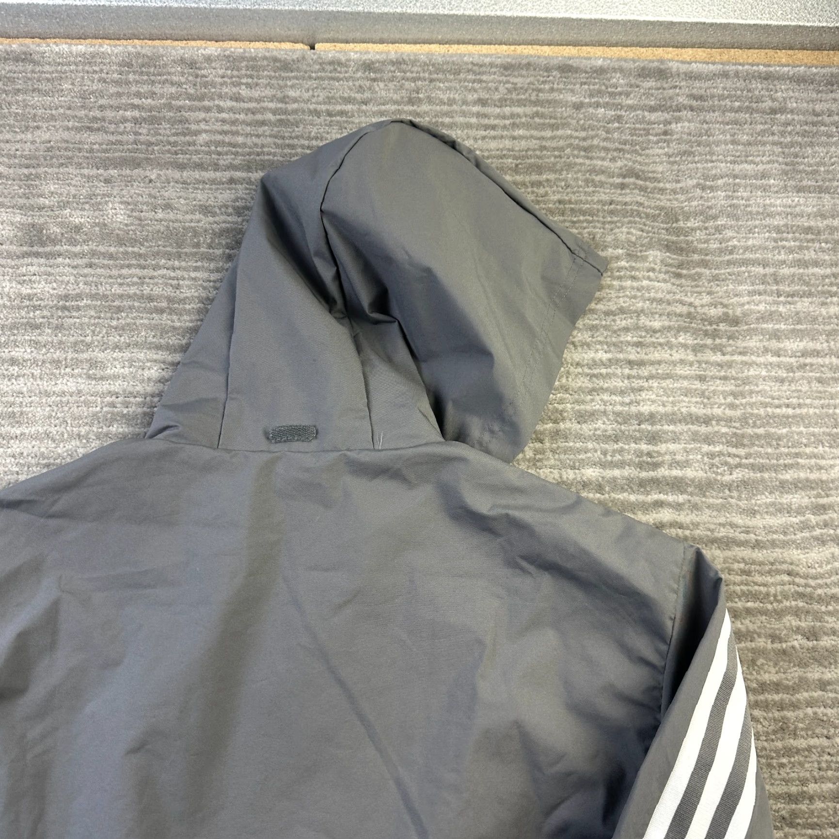 Adidas Adidas Jacket Mens Small Gray Full Zip Hooded Tiro 21 Gym Training Activewear Casual Travel Size US S / EU 44-46 / 1 - 4 Thumbnail
