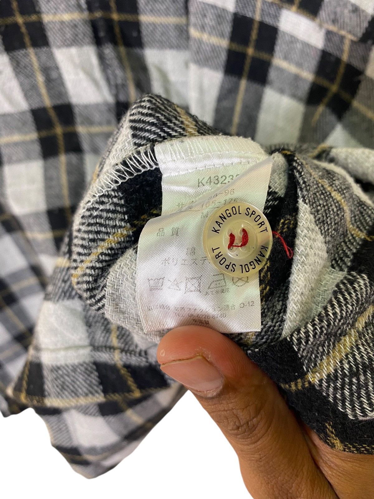 Kangol Kangol Sport Flannel Button Up LS Shirt Size US M / EU 48-50 / 2 - 9 Thumbnail