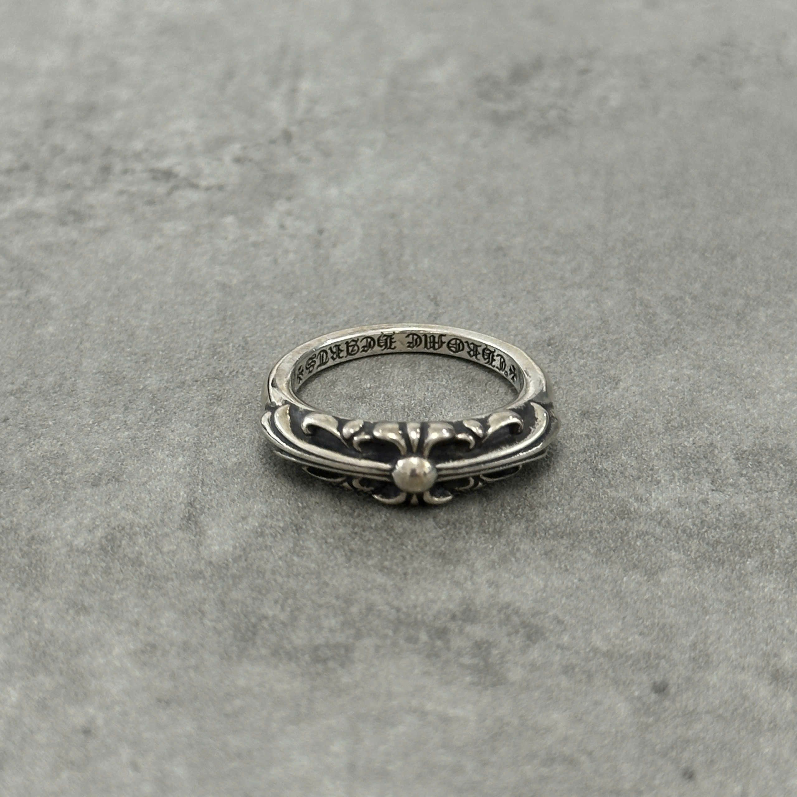 Chrome Hearts Chrome Hearts Baby classic Floral ring silver Size ONE SIZE - 1 Thumbnail
