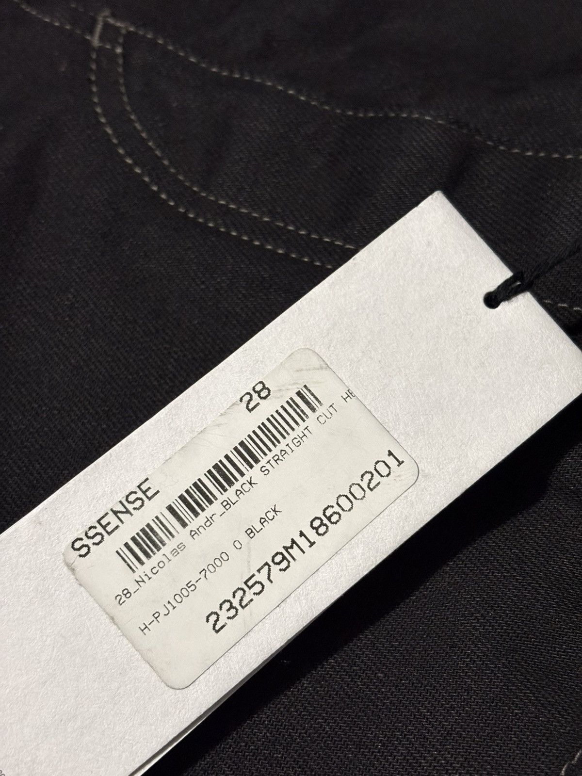 Nicolas Andreas Taralis Fits 32 NICOLAS ANDREAS TARALIS Straight Cut Jeans denim Size US 32 / EU 48 - 6 Thumbnail
