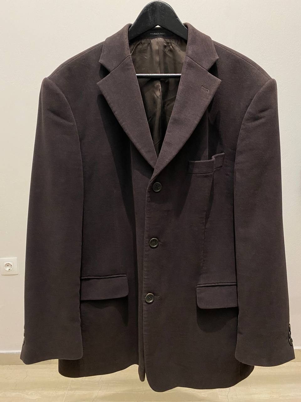 Balmain Balmain Classic Casual Soft Cotton Suit Dress Blazer Jacket Size 52S - 2 Thumbnail