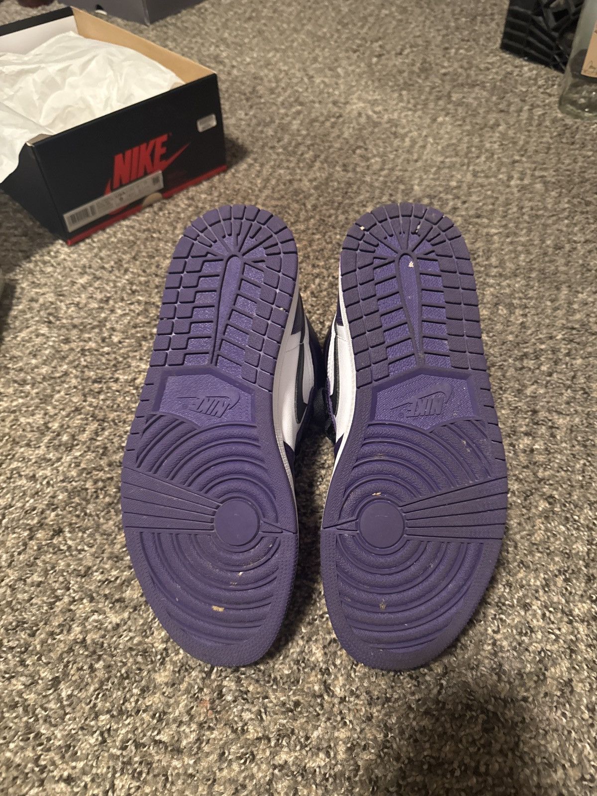 Jordan Brand Jordan 1 Court Purple Size US 9 / EU 42 - 5 Thumbnail