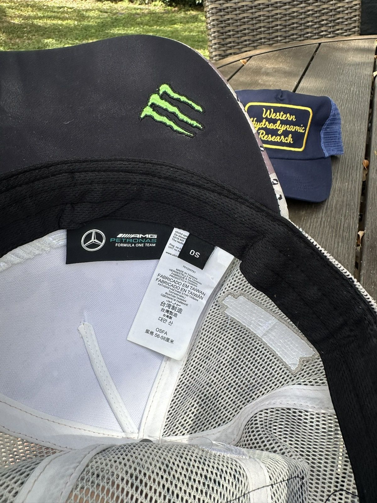 Mercedes-Benz F1 AMG Trucker Hat Size ONE SIZE - 4 Thumbnail