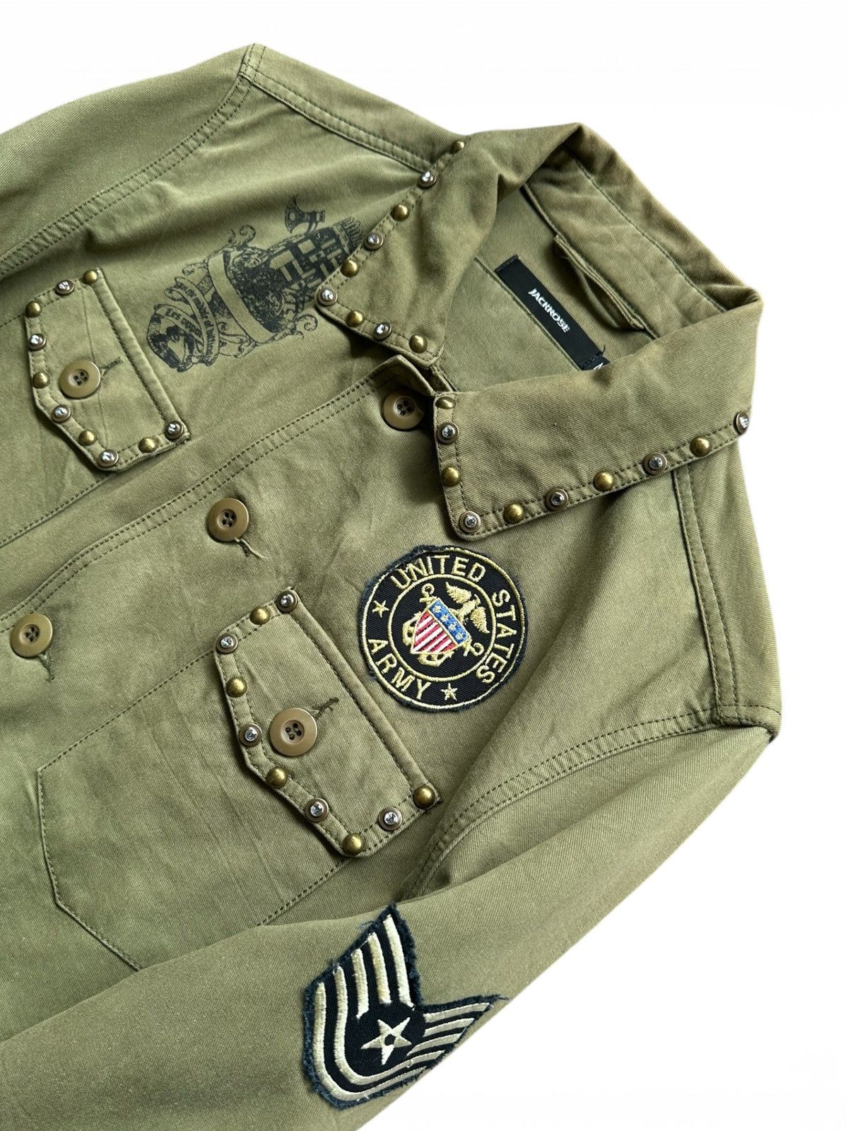 JACKROSE 00's JACKROSE Japan studded collar jacket Size US M / EU 48-50 / 2 - 1 Thumbnail