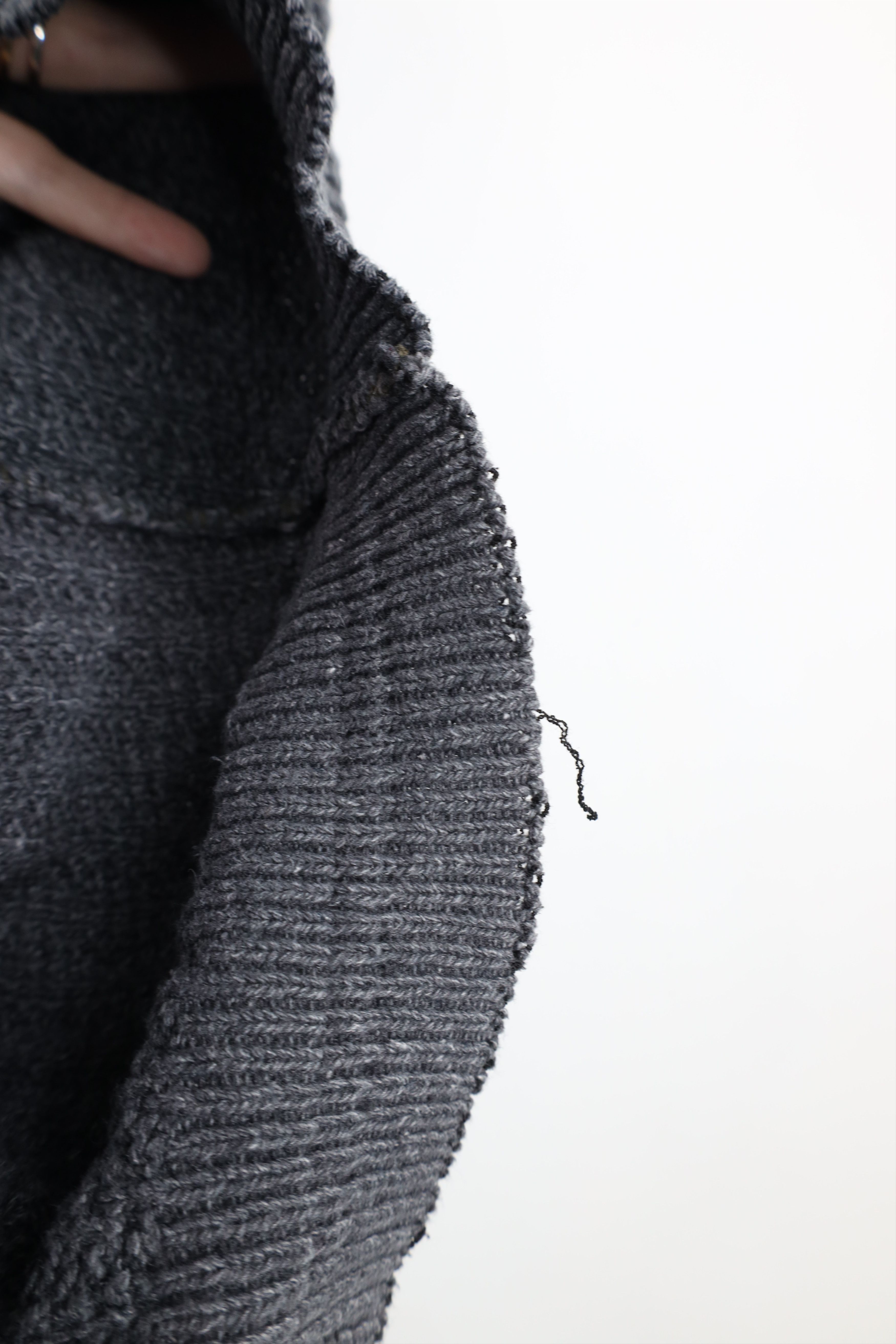 Vintage Vintage 90s Streetwear Hand Framed Knit Crewneck Sweater USA Size US XL / EU 56 / 4 - 6 Thumbnail