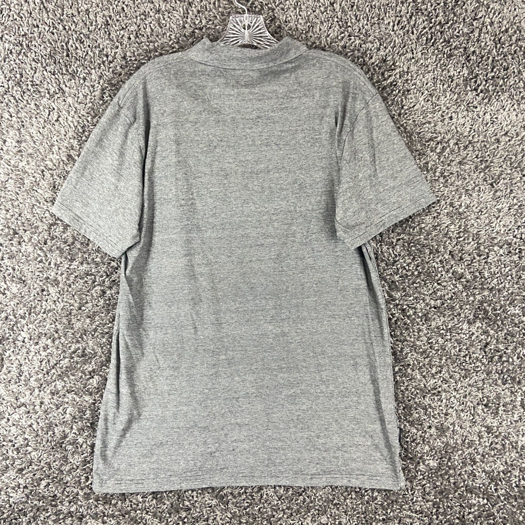 Zoo York Zoo York Striped Polo Shirt Gray Adult Large Mens Size US L / EU 52-54 / 3 - 8 Thumbnail