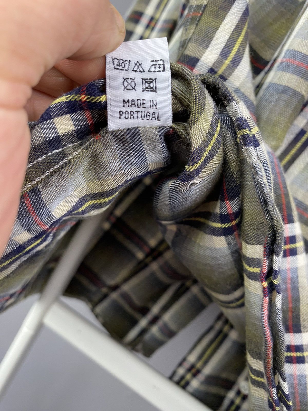6876 6876 Archive Plaid Button-Up Shirt — Rare British Streetwear Size US XL / EU 56 / 4 - 11 Thumbnail