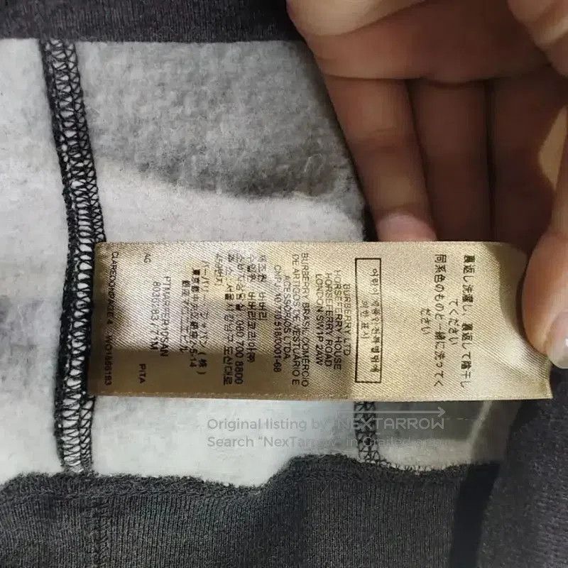 Burberry Burberry Women's Gray Cotton Hoodie. Size S / US 4 / IT 40 - 8 Thumbnail