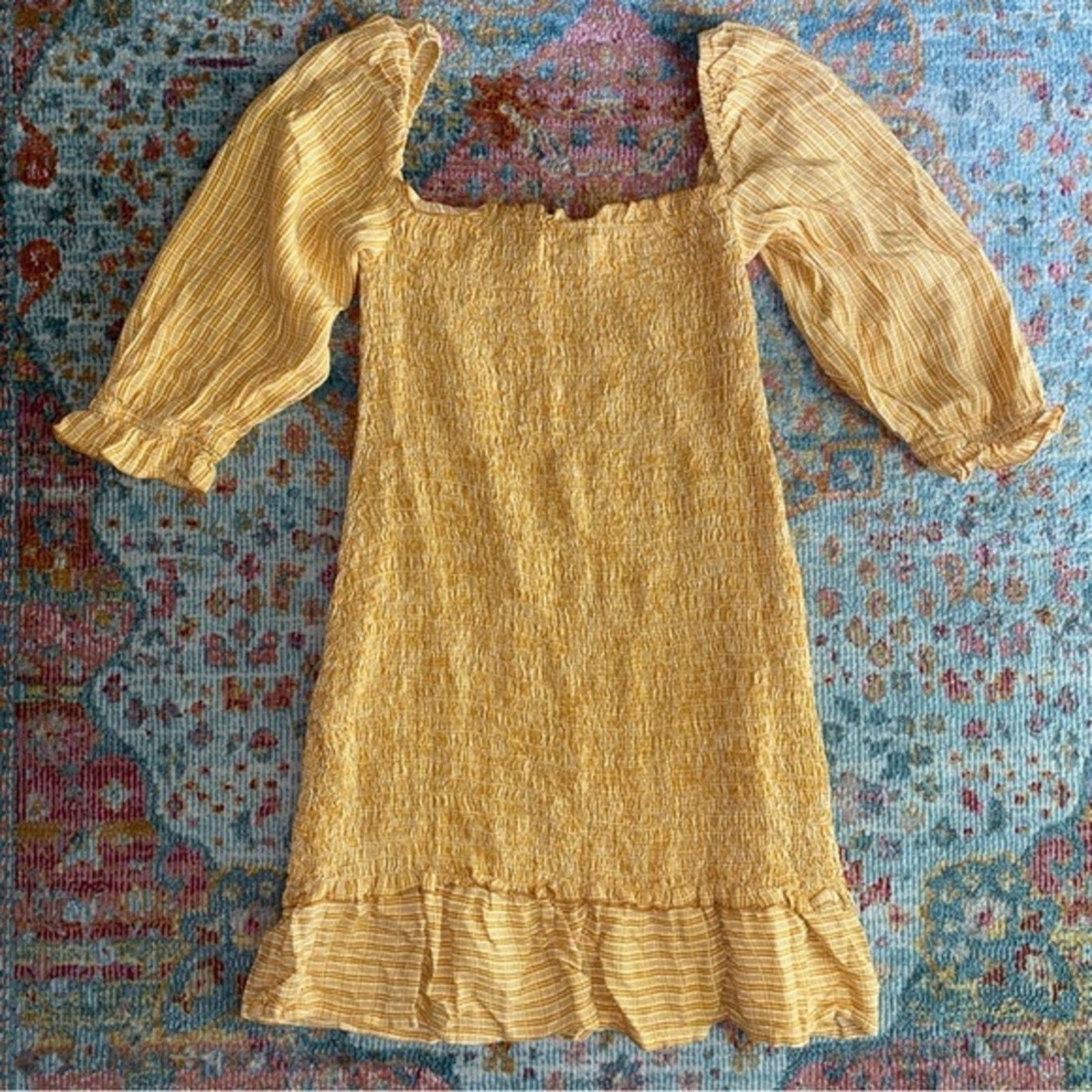 FAITHFULL Faithfull The Brand Es Saada Mini Dress Ceretti Check Size 2 Size XS / US 0-2 / IT 36-38 - 3 Thumbnail