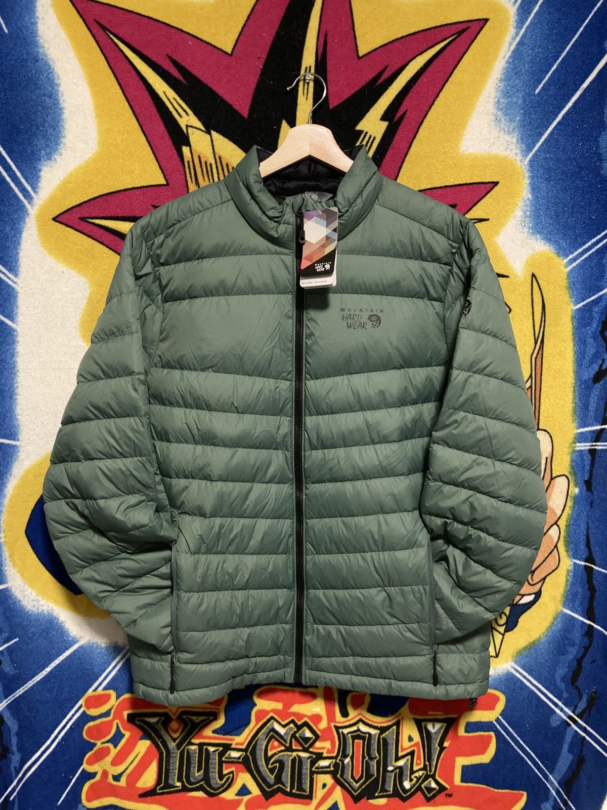 Mountain Hardwear Green Micro Ratio Down Jacket