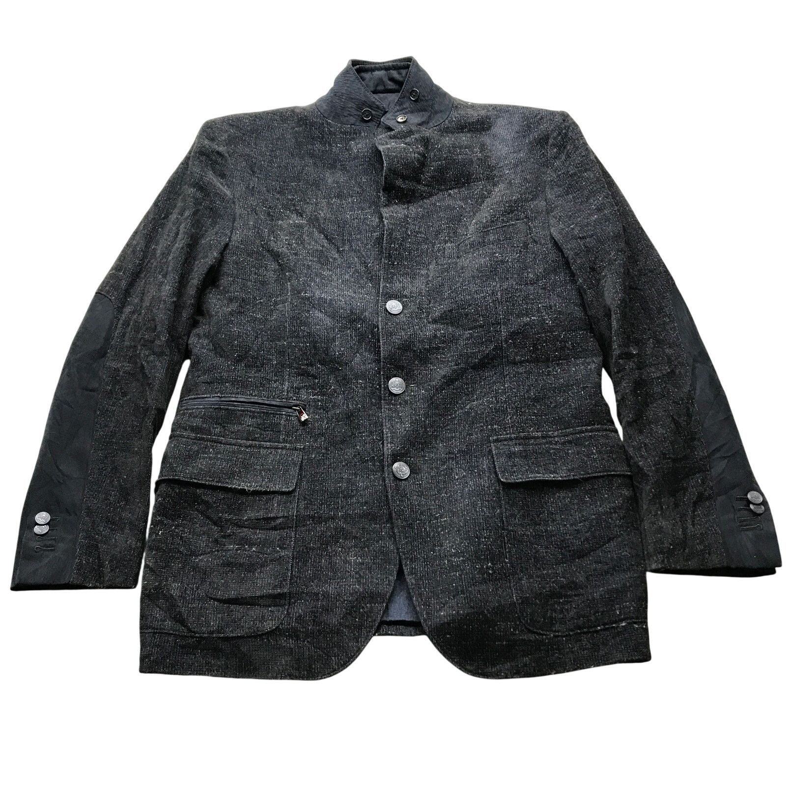 Corneliani Corneliani Lined Wool Blazer Coat Jacket 52 Long Sleeve Navy Size US L / EU 52-54 / 3 - 1 Thumbnail