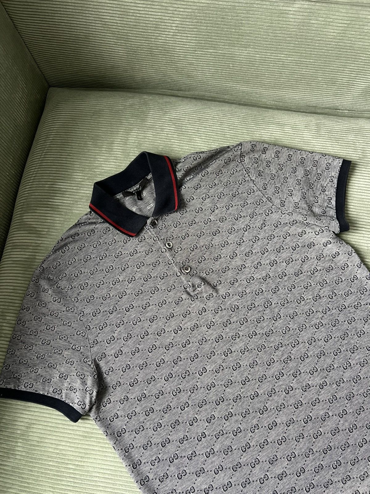 Gucci Gucci GG Monogram Polo Size US M / EU 48-50 / 2 - 1 Thumbnail