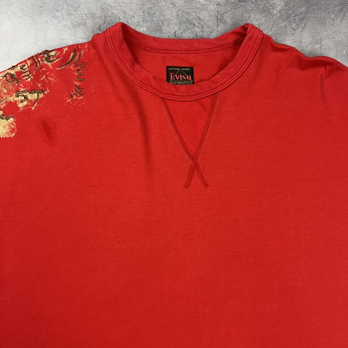 Evisu Rare! Evisu Tiger Logo Vintage Tee 90s Casual Size US M / EU 48-50 / 2 - 4 Thumbnail