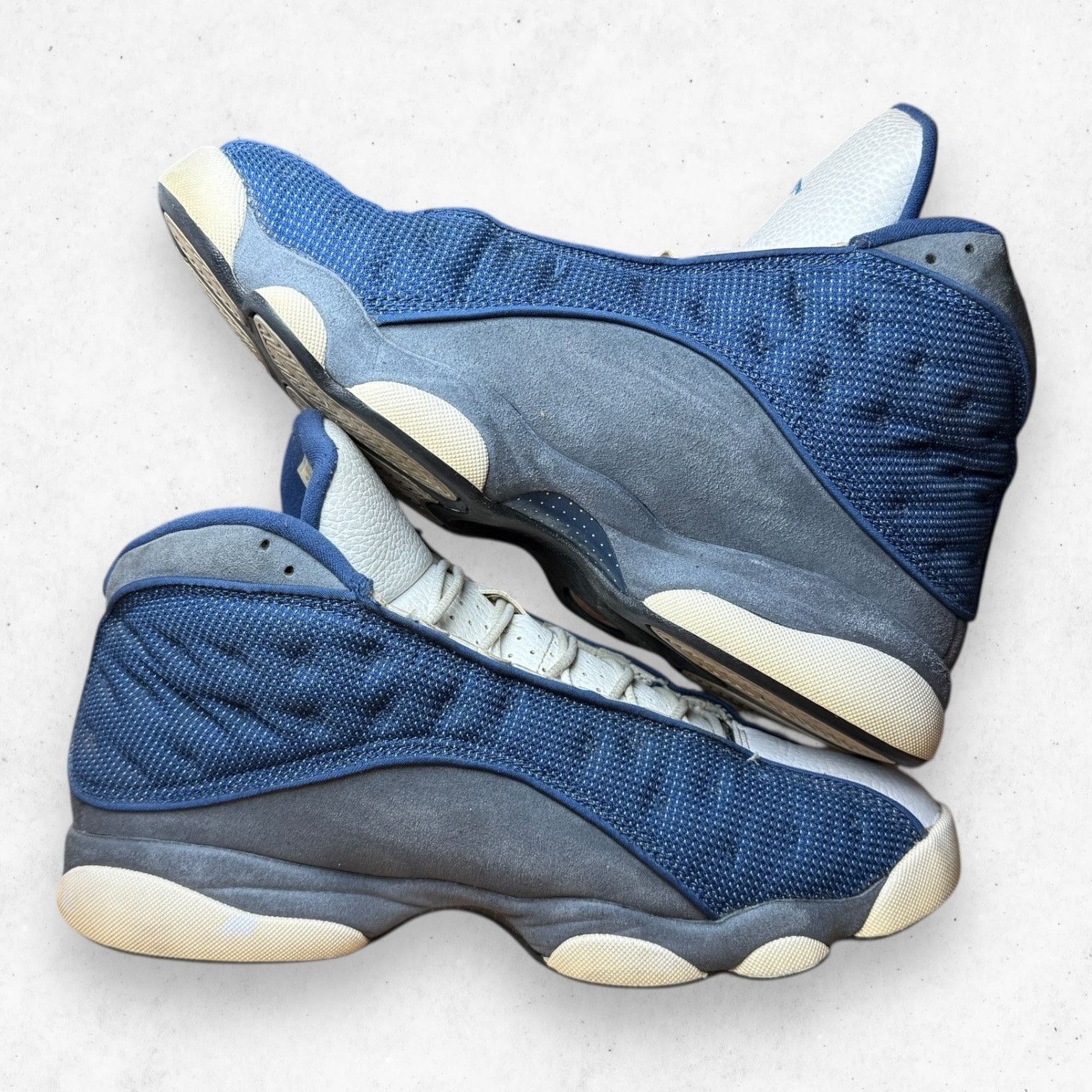 Jordan Brand Nike Air Jordan 13 OG 'Flint' 1998 men's 11.5 Grey Blue Size US 11.5 / EU 44-45 - 7 Thumbnail