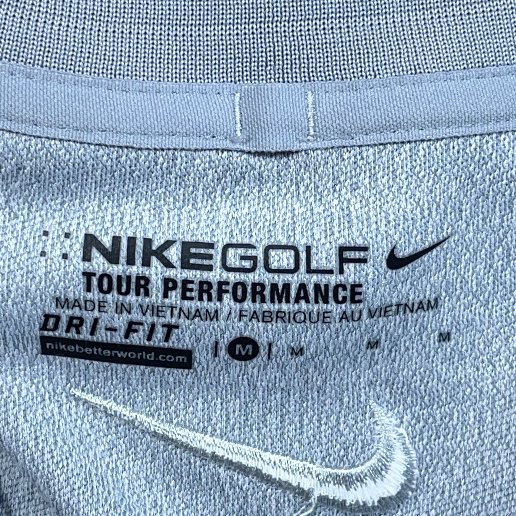 Nike Nike Golf Vest Sweater Men M Gray 1/4 Zip Mock Neck Breathable Performance Dri-FIT All Seasons Logo Embroidered Zip Nike Mens Vest Golf Sweater Size US M / EU 48-50 / 2 - 2 Thumbnail