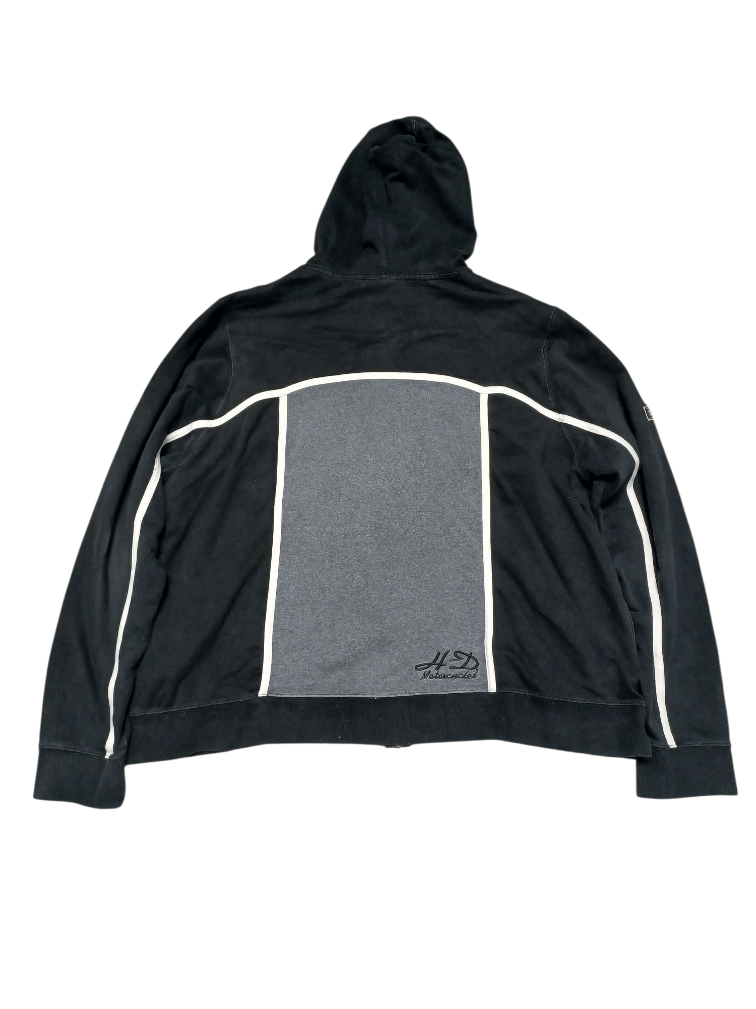 Harley Davidson HARLEY DAVIDSON BIGLOGO EMBROIDERED VINTAGE ZIP HOODIE Size US L / EU 52-54 / 3 - 3 Thumbnail